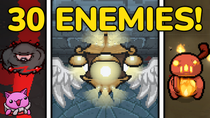 YouTube video: " These 30 enemies are insanely creative! (Crabby's Cretins Showcase)"